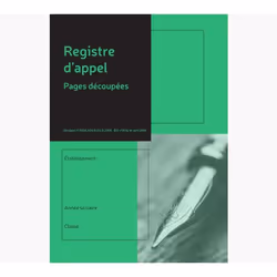 Exacompta 59936D, Monochromatique, Vert, A4, 12 feuilles, Papier ligné, Couverture rigide