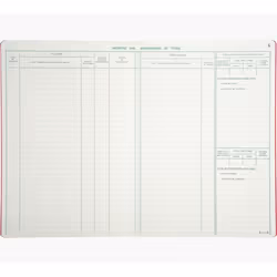 Exacompta 90120D papier de calculs et de déclarations 5 pièce(s) 95 g/m² 210 mm