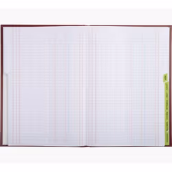 Exacompta 392721D bloc-notes A4 96 feuilles Rouge