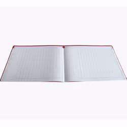 Exacompta 38030D livre d'administration Rouge 40 feuilles