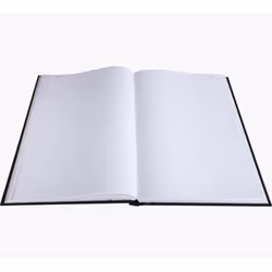 Exacompta 427307D bloc-notes 150 feuilles Noir