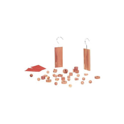 Antimite coffre 34 pièces de cèdre naturel - Compactor