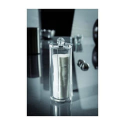 Ordinare&Co 3370910060461 Boîte de rangement Rond Polystyrène Transparent