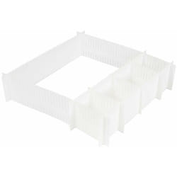 Free - Organiseur de tiroir 44x10 cm, blanc RAN5191 - Compactor