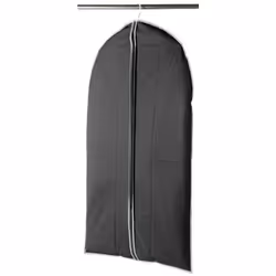 Vêtement de protection scellé couleur : noir matériau : polypropylène - tissu non tissé taille 60 x 100 cm fermeture à glissi ...