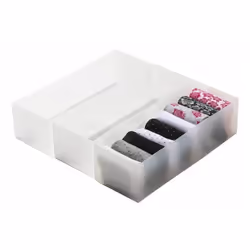 Organisateur pour le linge et les accessoires couleur claire matériau : polypropylène taille 8 x 30 x 10,5 cm (HxLxP) peut êt ...