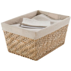 Compactor Fiesta Moyen Panier de rangement Rotin Beige