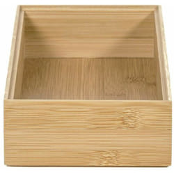 Compactor - Organisateurs cosmétiques - Organiseur de tiroir 30x15x7 cm, bambou RAN6962
