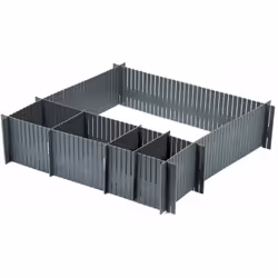 Organisateur pour tiroir accessoire pratique pour tous les tiroirs, facilite le rangement un système de rainures vous permet  ...