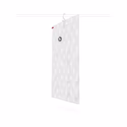 Sac d'aspirateur suspendu Aspispace transparent matériau : polyéthylène, nylon taille L : 70 x 145 cm protège les vêtements e ...