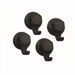 Patère pour salle de bains matériau : acier, plastique ABS et TPU couleur : noir avec traitement anti-corrosion dimensions :  ...