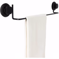 Porte-serviettes matériau : acier, plastique ABS et TPU couleur : noir avec traitement anti-corrosion dimensions : 606 x 90 x ...
