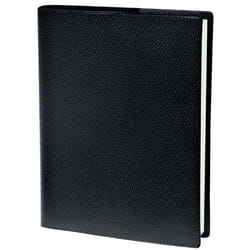 Agenda semainier - Quo Vadis - Prénote - A4 - Couverture vinyle - 1 semaine sur 2 pages
