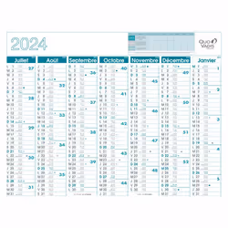 Quo Vadis 238004Q calendrier
