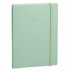 Quo Vadis 2371142Q, Monochromatique, Vert, A5, 192 feuilles, 90 g/m², Couverture rigide