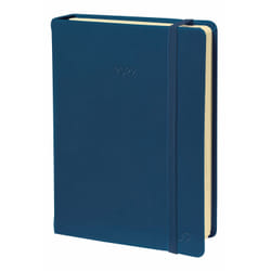 Quo Vadis Silk Agenda hebdomadaire Bleu