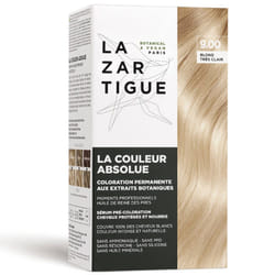 Coloration - Lazartigue - Blond Très Clair 9.00 - Sans ammoniaque - Gel - 100% de couverture des cheveux blancs