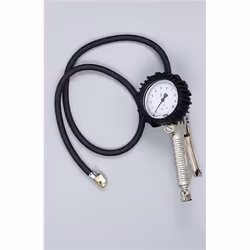 Poignée de gonflage professionnelle CE - Prodif - 1159 - Manomètre diam 80 mm - Tuyau 1 m