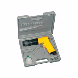 Mandrin diam 10 mm Adaptateur + 6 embouts + 10 forêts Vitesse de rotation : 1 800 tr / mn Débit d'air 170 l/mn - Pression 4 à ...