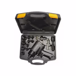 Douilles ø 9-10-11-13-14-17-18-22-24-27 Carré 1/2" Vitesse de rotation 8000 t/mn ø boulon maxi 18 mm Couple maxi 72m/kg Entré ...