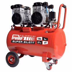 Description générale Le compresseur silencieux 100 litres, avec une puissance de 3 CV, est conçu pour offrir une performance  ...
