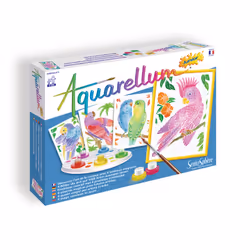 SentoSphère Aquarellum Junior "Perroquets"