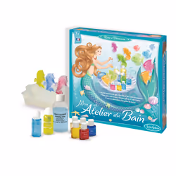 SentoSphère Mon Atelier Du Bain, 7 an(s), Carton, Plastique, Papier, Multicolore, 13 pièce(s)