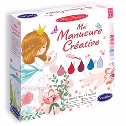 SentoSphère MA MANUCURE CREATIVE, Kit de loisirs créatifs pour enfants, 8 an(s), Carton