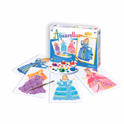 SentoSphère Aquarellum Junior "Princesses", 7 an(s), Garçon/Fille, Multicolore, Aquarellum, 13 pièce(s), 202 mm