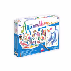 SentoSphère Aquarellum Cartes Postales Animaux
