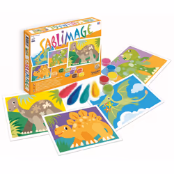 SentoSphère Sablimage "Dinosaures", 4 an(s), Multicolore, 20 pièce(s)