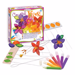 SentoSphère Crystal Flor, 8 an(s), Verre, Plastique, Multicolore, 66 pièce(s)