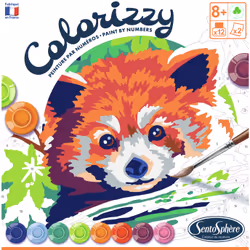 SentoSphère COLORIZZY - PANDA ROUX - SHIBA