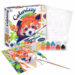 SentoSphère COLORIZZY - PANDA ROUX - SHIBA