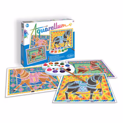 SentoSphère Aquarellum "Chevaux", 8 an(s), Garçon/Fille, 99 an(s), Multicolore, Aquarellum, 16 pièce(s)