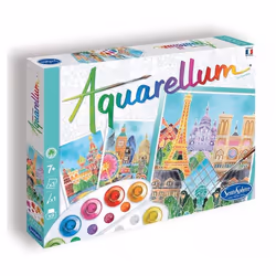 SentoSphère AQUARELLUM - CAPITALES, 7 an(s), Garçon/Fille, France, Multi, Enfant, 185 g