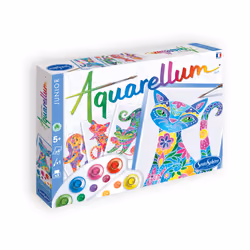 SentoSphère AQUARELLUM JUNIOR - CHATS, 6 an(s), Garçon/Fille, France, Multi, Enfant, 149 g