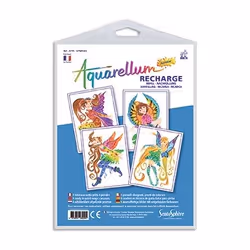 SentoSphère Recharge Aquarellum Junior "Nymphes", 10 an(s), Garçon/Fille, 99 an(s), 91 g, 190 mm, 200 mm