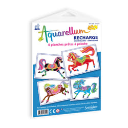 SentoSphère Recharge Aquarellum Junior "Chevaux"