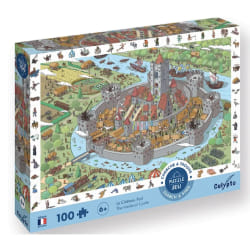 SentoSphère PUZZLE 100 pièces - Cherche et trouve - Le Château Fort