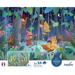 SentoSphère PUZZLE 24 pièces x 2 Elfes et Fées