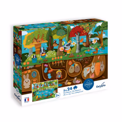 SentoSphère PUZZLE 24 pièces x 2 Vie Dessus / Vie Dessous - Vue supplémentaire 2