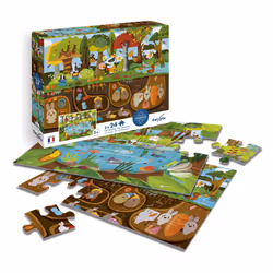 SentoSphère PUZZLE 24 pièces x 2 Vie Dessus / Vie Dessous - Vue supplémentaire 4