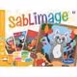 SentoSphère SABLIMAGE CONCEPT BOX - ANIMAUX JOUEURS, Kit de loisirs créatifs pour enfants, 3 an(s), Carton, Multicolore