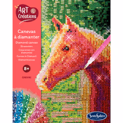 SentoSphère ART & CREATIONS CANEVAS A DIAMANTER - CHEVAL - Vue supplémentaire 2