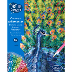 SentoSphère ART & CREATIONS CANEVAS A DIAMANTER - PAON - Vue supplémentaire 2