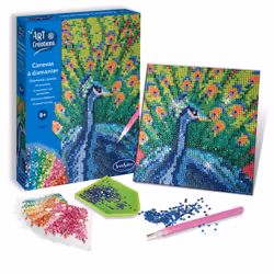 SentoSphère ART & CREATIONS CANEVAS A DIAMANTER - PAON - Vue supplémentaire 3