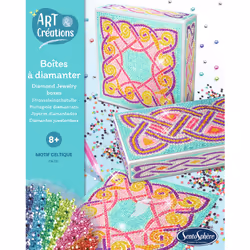 SentoSphère ART & CREATIONS BOITES A DIAMANTER MOTIFS CELTIQUES - Vue supplémentaire 3