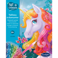 SentoSphère ART & CREATIONS TABLEAU A DIAMANTER - LICORNE - Vue supplémentaire 4