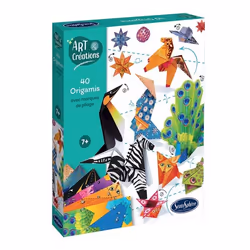 SentoSphère ART & CREATIONS ORIGAMI, Kit de loisirs créatifs pour enfants, 7 an(s), Carton, Multicolore